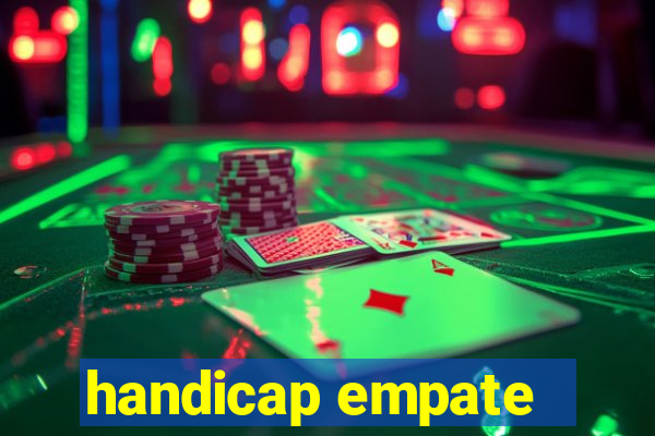 handicap empate -1